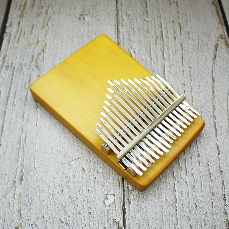 Type 17 Key Kalimba African Solid Pine Mahogany Thumb Finger Piano Sanza Mbira Calimba
Type 17 Key Kalimba African Solid Pine Mahogany Thumb Finger Piano Sanza Mbira Calimba