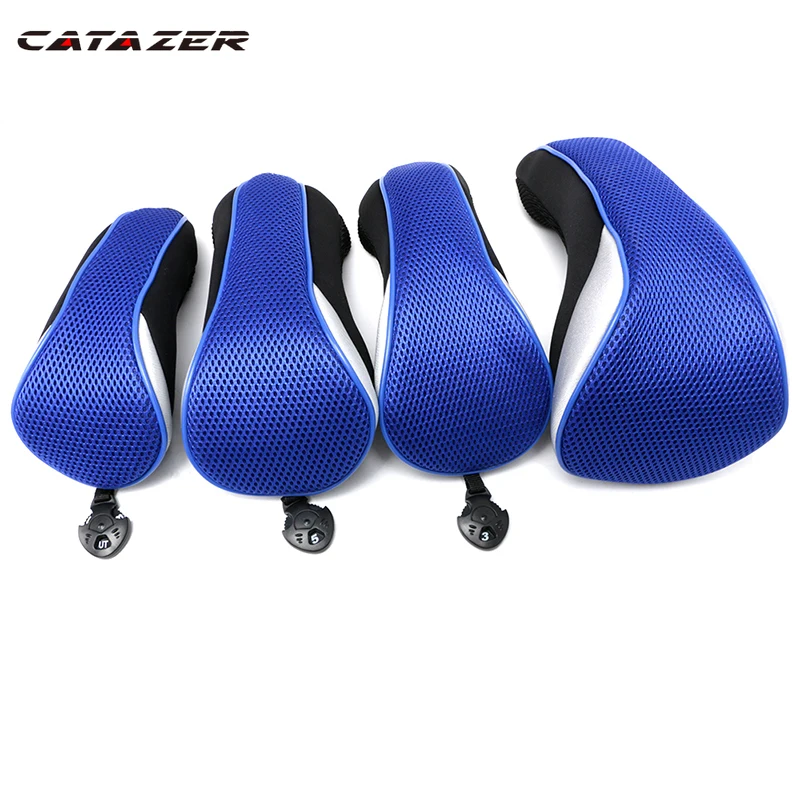 4Pcs/Set Driver Fairway Hybrid Golf Club Head Covers Woods Long Neck 1 3 5 Interchangeable Number Tag
4Pcs/Set Driver Fairway Hybrid Golf Club Head Covers Woods Long Neck 1 3 5 Interchangeable Number Tag