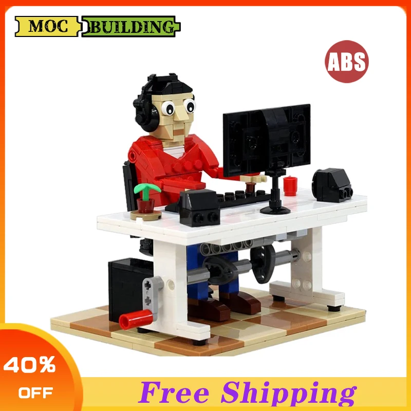 Строительные блоки MOC, 337 шт., креативность, компьютерный офис, Городской офис, рабочий, строительные блоки, детские игрушки, подарок для дете...
Строительные блоки MOC, 337 шт., креативность, компьютерный офис, Городской офис, рабочий, строительные блоки, детские игрушки, подарок для дете...