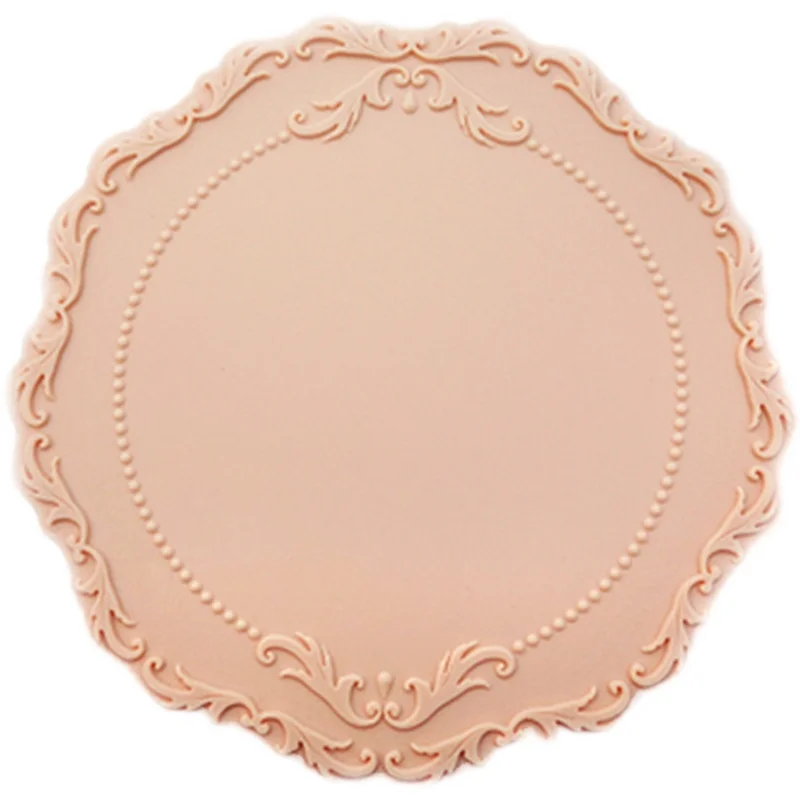 Korean Retro Relief Dinner Mat Bowl and Plate Mat Heat Insulation Pot Mat Vase Table Lamp Silica Gel Lace Mat Banquet Decoration
Korean Retro Relief Dinner Mat Bowl and Plate Mat Heat Insulation Pot Mat Vase Table Lamp Silica Gel Lace Mat Banquet Decoration