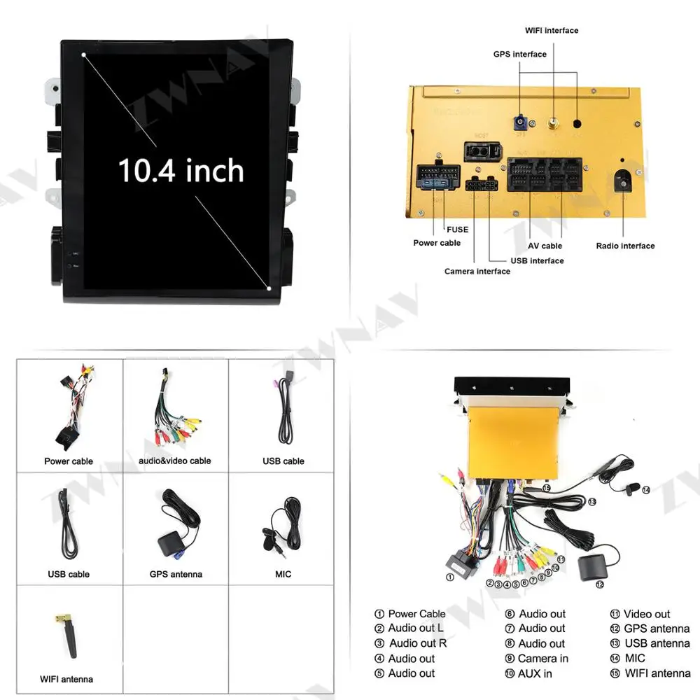 PX6 Tesla Style Big Screen Android 9.0 Car Multimedia Player For Porsche Macan 3.0 3.1 GPS Video Audio Radio stereo BT head unit
PX6 Tesla Style Big Screen Android 9.0 Car Multimedia Player For Porsche Macan 3.0 3.1 GPS Video Audio Radio stereo BT head unit
