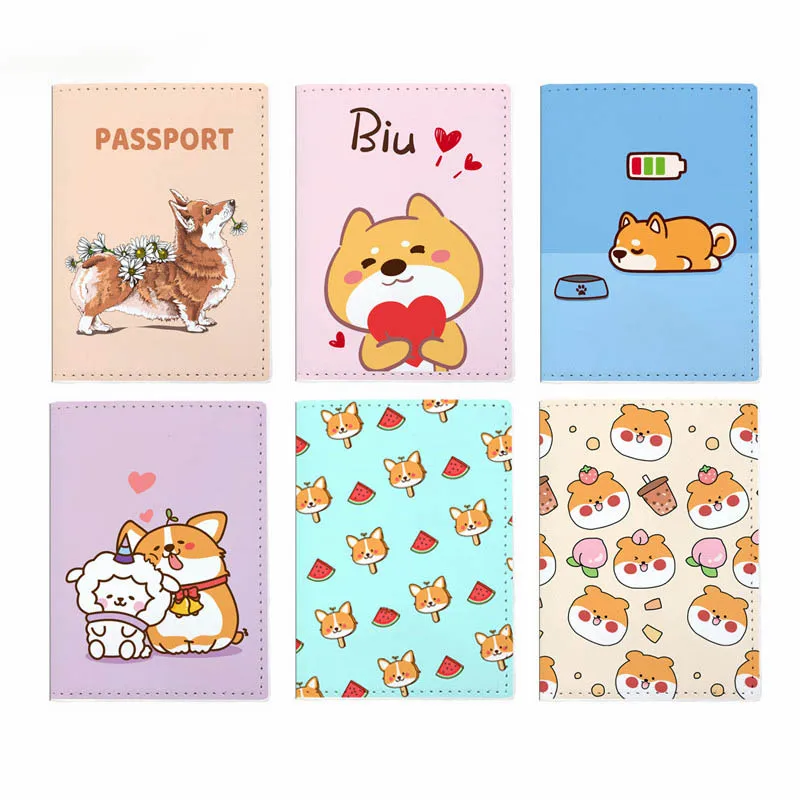 2021 Lovely Corgi Passport Covers Holder Women Men Business PU Leather ID Bank Card Storage Wallet Purse Case Travel Accessories 
2021 Lovely Corgi Passport Covers Holder Women Men Business PU Leather ID Bank Card Storage Wallet Purse Case Travel Accessories