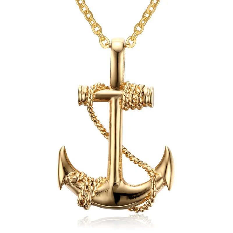 2021 European and American Fashion Personality Anchor Necklace Retro Men's Stainless Steel Necklace Couple Necklace Jewelry
2021 European and American Fashion Personality Anchor Necklace Retro Men's Stainless Steel Necklace Couple Necklace Jewelry