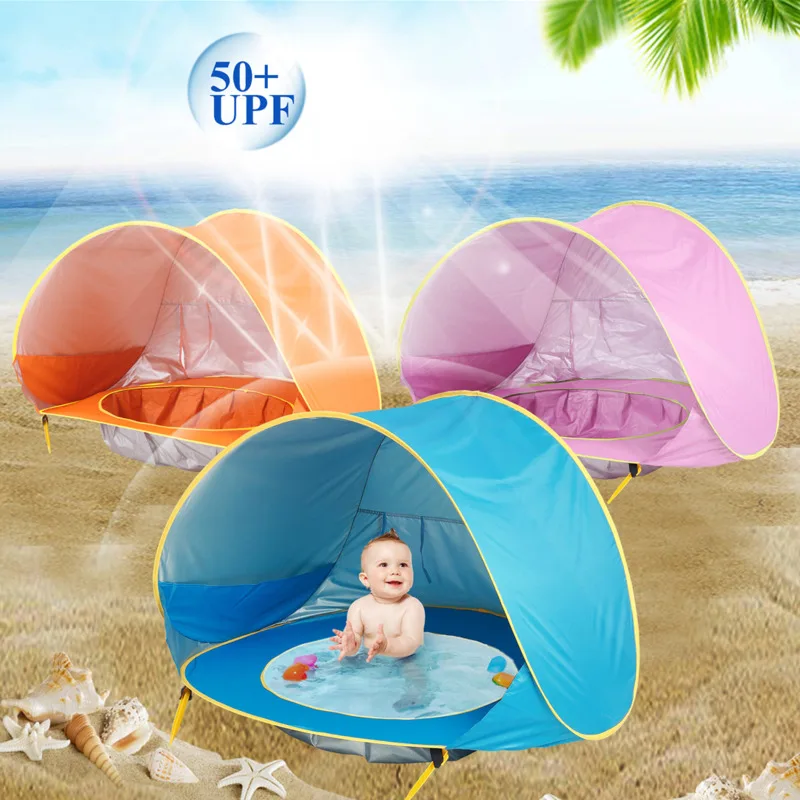 Baby Beach Tent Children Waterproof Sun Awning Tent UV-protecting Sunshelter Child Swimming Pool Outdoor Camping Sunshade Beach 
Baby Beach Tent Children Waterproof Sun Awning Tent UV-protecting Sunshelter Child Swimming Pool Outdoor Camping Sunshade Beach