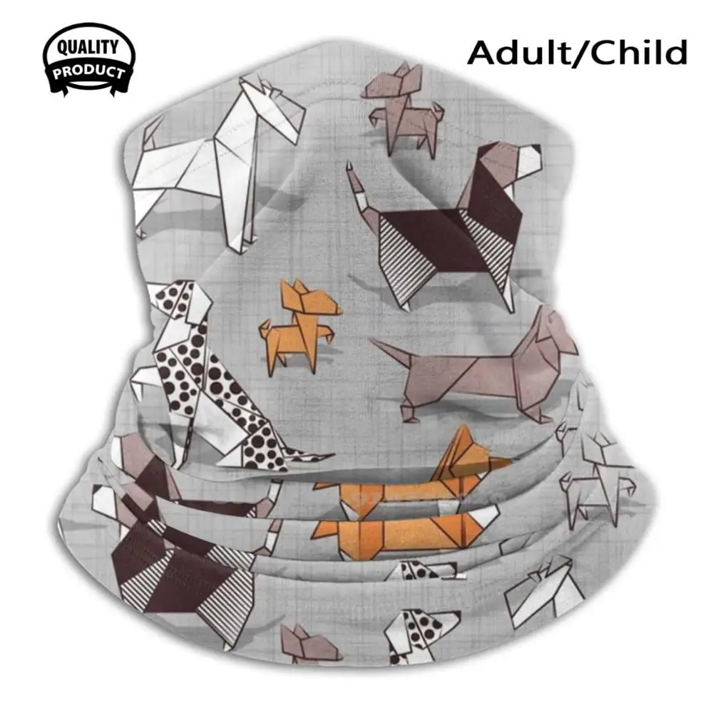 Origami Doggie Friends // Grey Linen Texture Background Designer Black Breathable Reusable Mouth Mask Dog Illustration Dogs
Origami Doggie Friends // Grey Linen Texture Background Designer Black Breathable Reusable Mouth Mask Dog Illustration Dogs