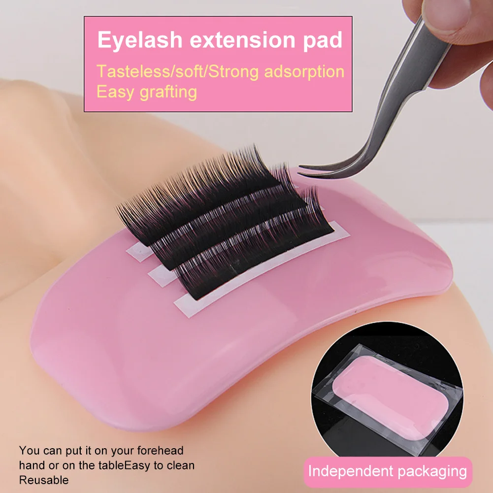 False Eyelash Extension Pad Rectangle Eye Lash Stand Tray Holder Forehead Sticker Eyelash Extension Supplies
False Eyelash Extension Pad Rectangle Eye Lash Stand Tray Holder Forehead Sticker Eyelash Extension Supplies