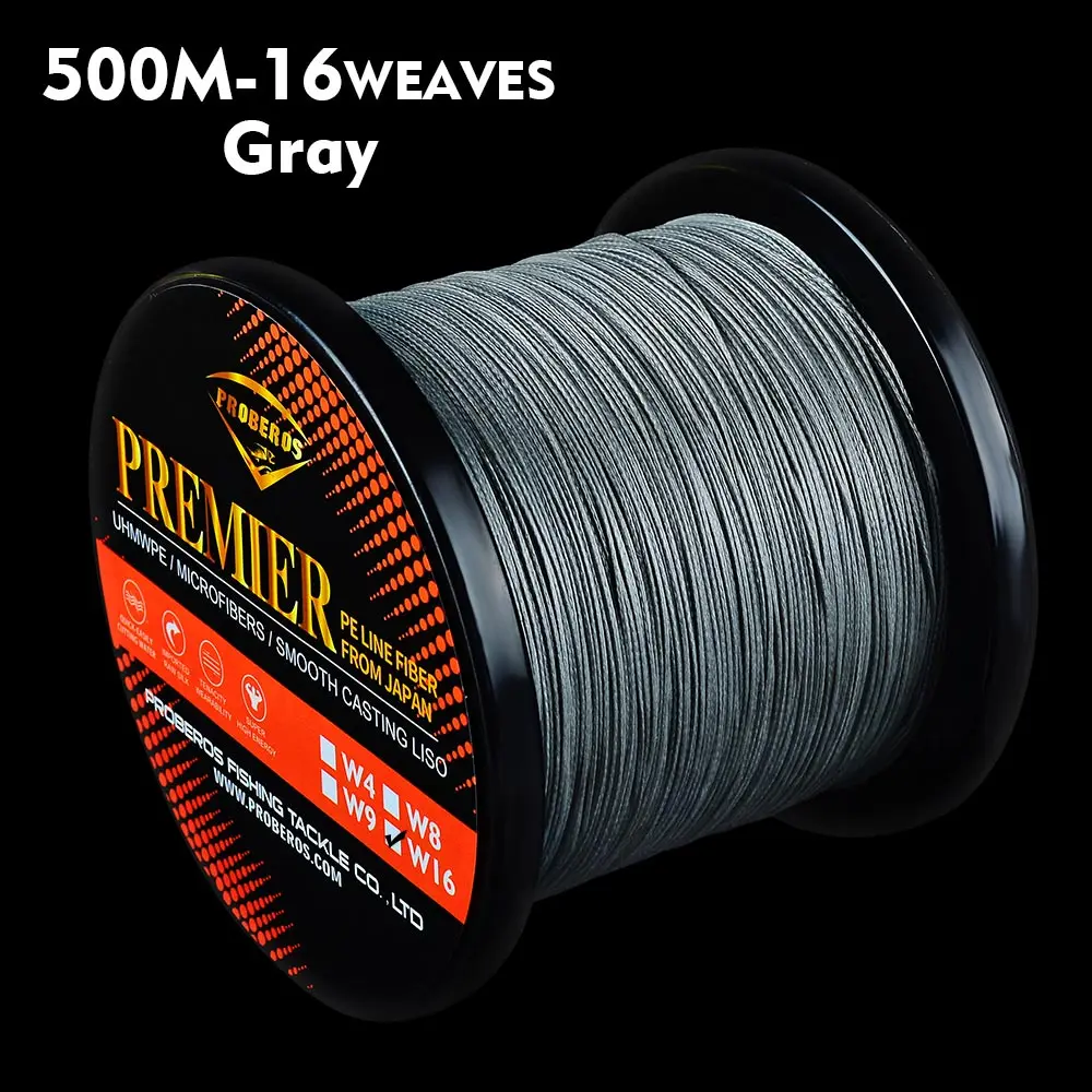 16 Stands PE Fishing Line 300M 500M 16 Weaves Super Strong Japan Braided Wire 40LB-300LB Multifilament PE Line
16 Stands PE Fishing Line 300M 500M 16 Weaves Super Strong Japan Braided Wire 40LB-300LB Multifilament PE Line