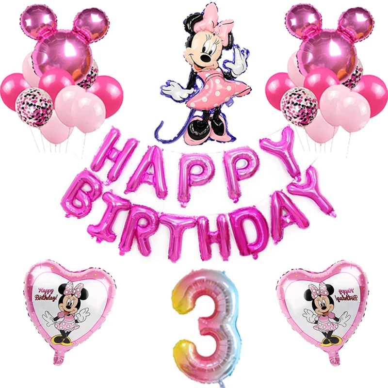 1set Disney Minnie Mouse Party Balloons Decor 32inch Number Balloons Minnie Balloons Set Supplies For Kids Girls Birthday Party
1set Disney Minnie Mouse Party Balloons Decor 32inch Number Balloons Minnie Balloons Set Supplies For Kids Girls Birthday Party