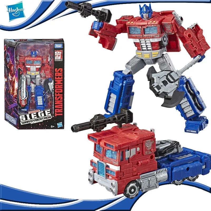 Hasbro Transformers Siege Cybertron Leadership Voyager Optimus Prime Transformation Desformation Robot Action Figure Model Toys
Hasbro Transformers Siege Cybertron Leadership Voyager Optimus Prime Transformation Desformation Robot Action Figure Model Toys
