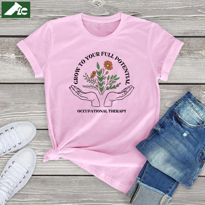 Occupational Therapy T Shirt Women Clothing Funny Graduation Gift Unisex Men's Shirts Vintage 100 Cotton Short Sleeve Tees Tops
Occupational Therapy T Shirt Women Clothing Funny Graduation Gift Unisex Men's Shirts Vintage 100 Cotton Short Sleeve Tees Tops