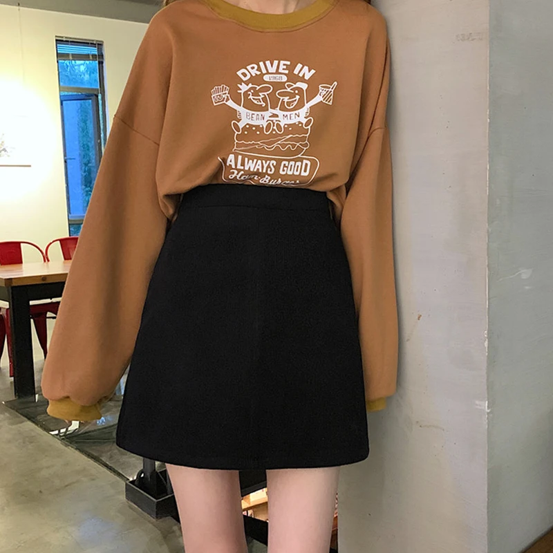 Skirts Women Corduroy Simple All-match Korean Style Slim A-Line Mini Skirt High Waist Elegant Solid Womens Casual Simple Student
Skirts Women Corduroy Simple All-match Korean Style Slim A-Line Mini Skirt High Waist Elegant Solid Womens Casual Simple Student