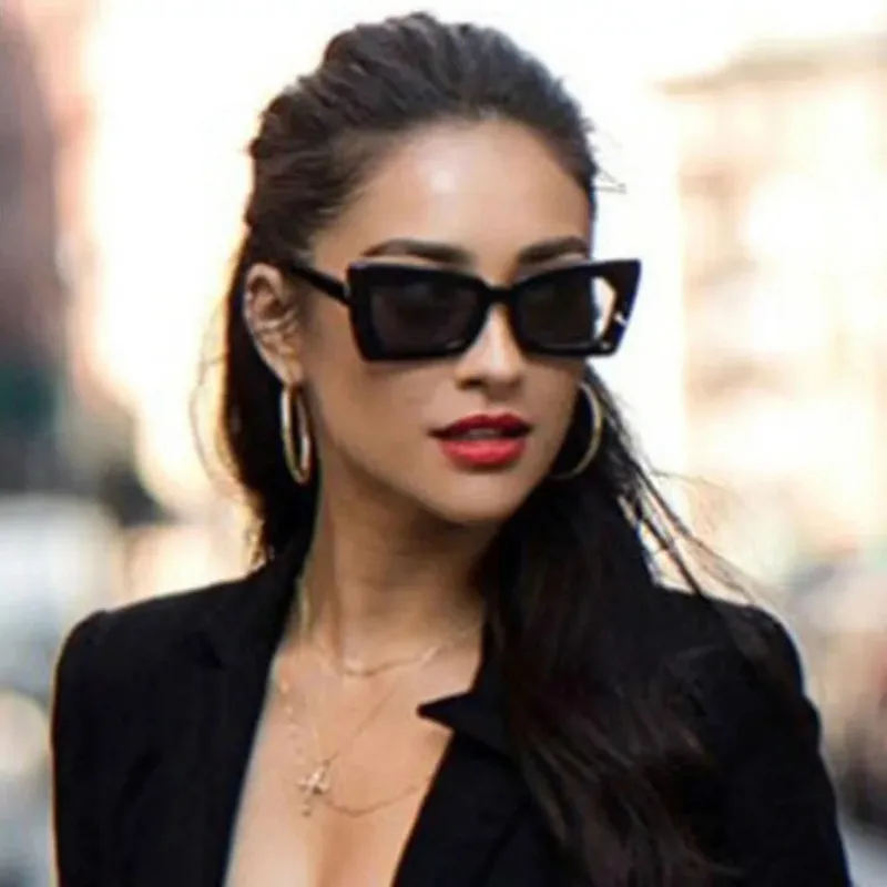 2021 New Retro Square Sunglasses Fashion Travel Men's and Women's Red Street Sun Glasses Vintage | Аксессуары для одежды