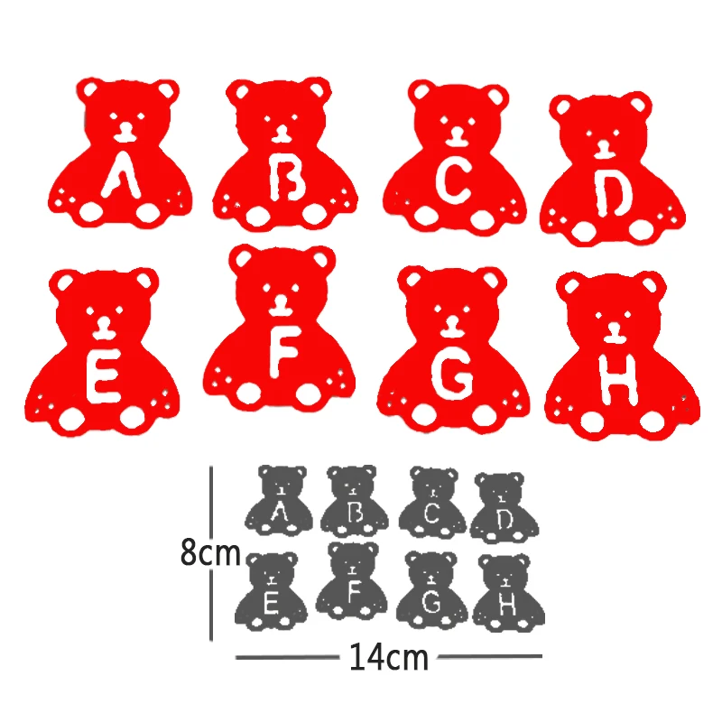 Little bear letter Christmas 2021 New Metal Cutting Mold Stamp Scrapbook Template DIY Paper Photo Album Card Decoration
Little bear letter Christmas 2021 New Metal Cutting Mold Stamp Scrapbook Template DIY Paper Photo Album Card Decoration