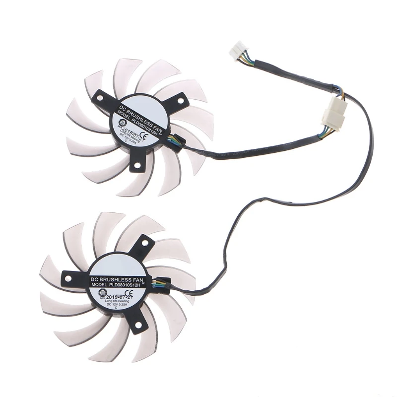 Вентилятор охлаждения для видеокарты GTX 1050TI 6930 7850 GTX 550 750 770Ti, 75 мм
Вентилятор охлаждения для видеокарты GTX 1050TI 6930 7850 GTX 550 750 770Ti, 75 мм