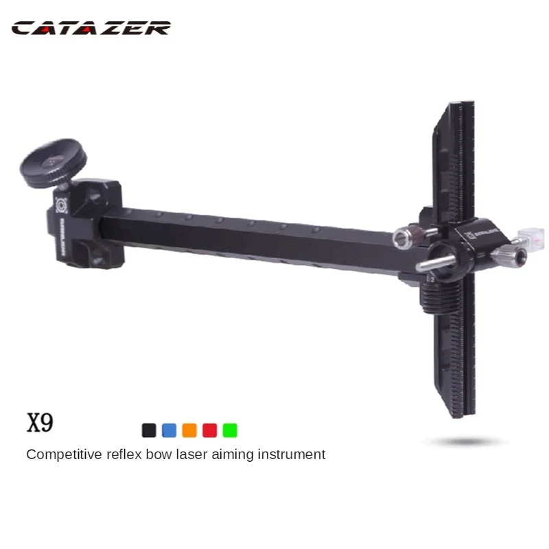 X9 Recurve Aiming Competitive Recurve Bow and Arrow Sights for Left and Right Hand Universal Fine-tuning Multi-color
X9 Recurve Aiming Competitive Recurve Bow and Arrow Sights for Left and Right Hand Universal Fine-tuning Multi-color