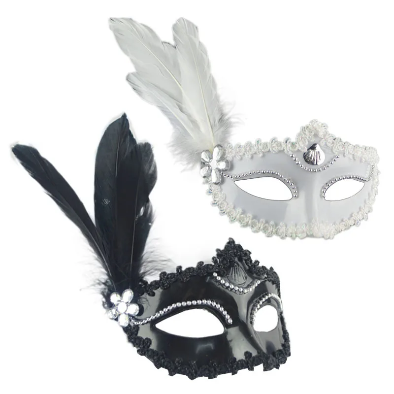 Halloween Ball Party Holiday Performance Costumes Props Venice White Princess Mask Eye Mask Feather Mask
Halloween Ball Party Holiday Performance Costumes Props Venice White Princess Mask Eye Mask Feather Mask