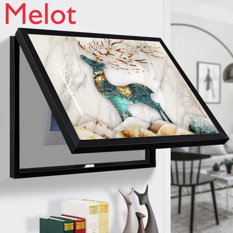 Decorative Painting Punch-Free Nordic Modern Simple Blocking Master Switch Box Distribution Box Living Room Hanging Painting
Decorative Painting Punch-Free Nordic Modern Simple Blocking Master Switch Box Distribution Box Living Room Hanging Painting