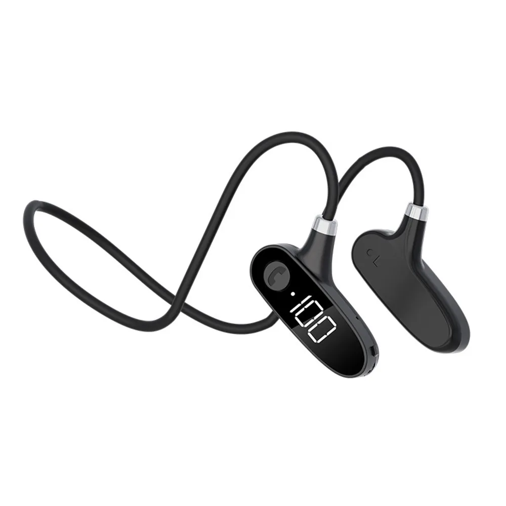 Bone Conduction Headphones Bluetooth Wireless Waterproof Comfortable Wear Open Ear Hook Light Weight Not In-ear Sports Earphones
Bone Conduction Headphones Bluetooth Wireless Waterproof Comfortable Wear Open Ear Hook Light Weight Not In-ear Sports Earphones