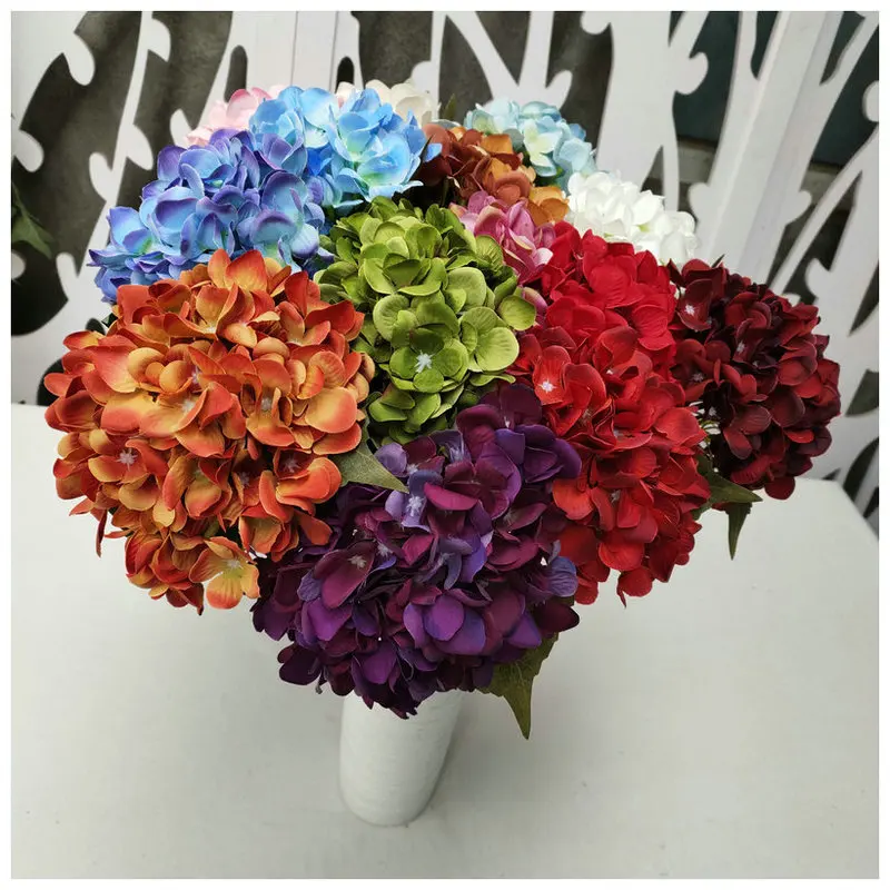 14 Colors Retro Hydrangea 48CM Artificial Flower Branch DIY Party Wedding Flower Arrangement Bouquet Home Decoration Photo Props
14 Colors Retro Hydrangea 48CM Artificial Flower Branch DIY Party Wedding Flower Arrangement Bouquet Home Decoration Photo Props