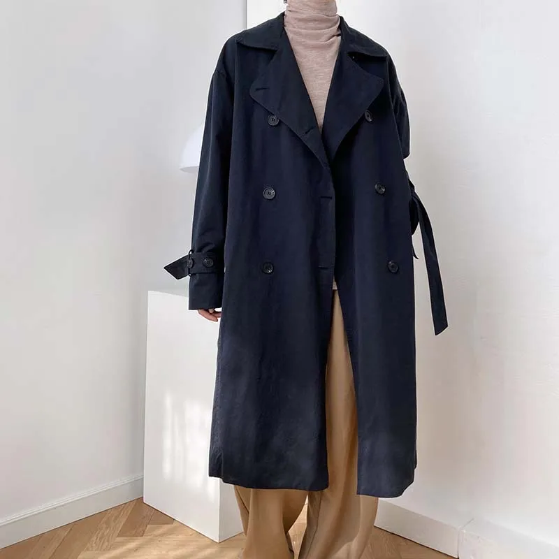 Spring and Autumn Winter Women's Trench Coat For Women Englant Fashion Long Coat With Belt Outwear Black Windbreaker Women 2020
Spring and Autumn Winter Women's Trench Coat For Women Englant Fashion Long Coat With Belt Outwear Black Windbreaker Women 2020