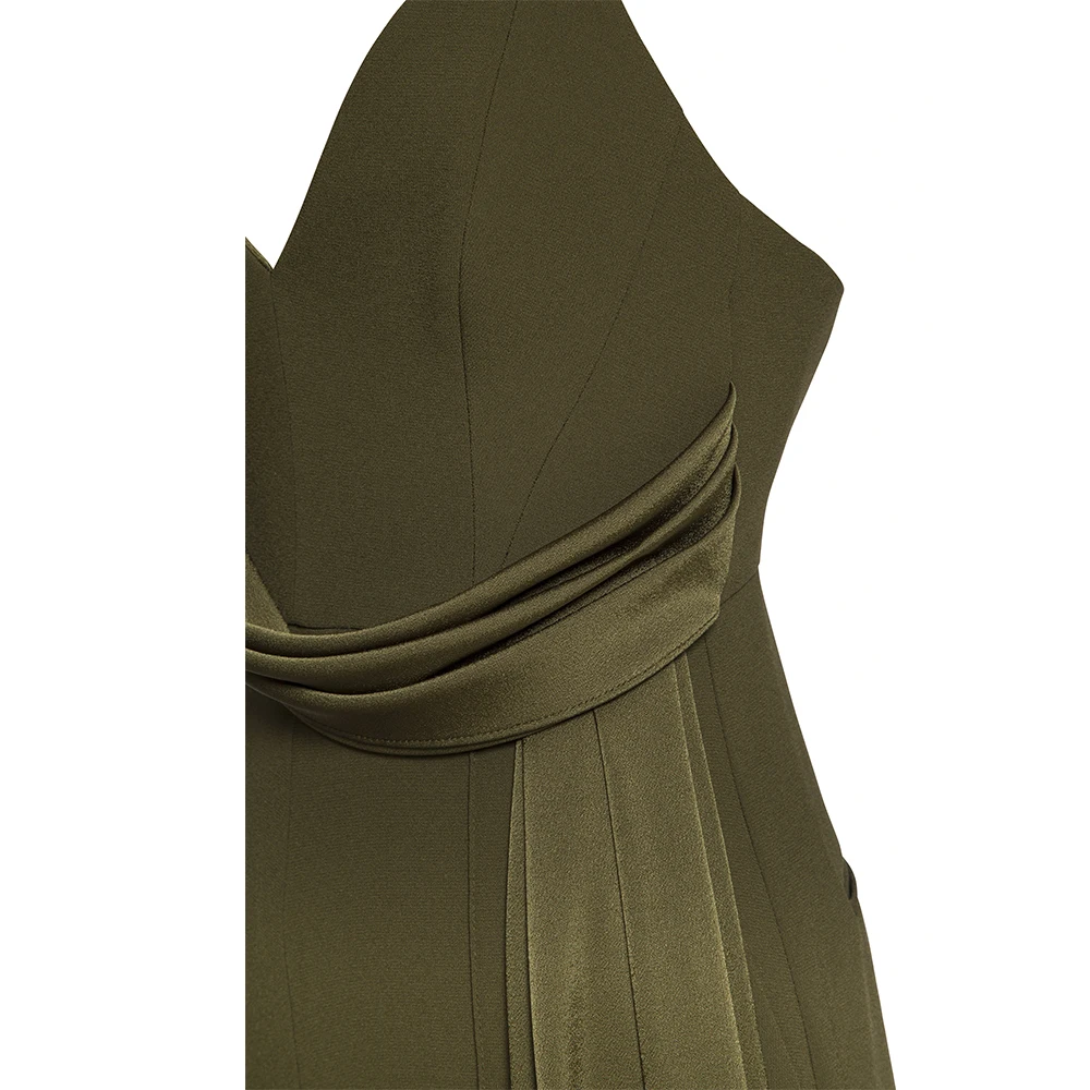 Runway New Fashion Crepe Bikini Draped Jumpsuit 2020 Summer Women Green Celebrity Sexy Club Evening Party Jumpsuit
Runway New Fashion Crepe Bikini Draped Jumpsuit 2020 Summer Women Green Celebrity Sexy Club Evening Party Jumpsuit
