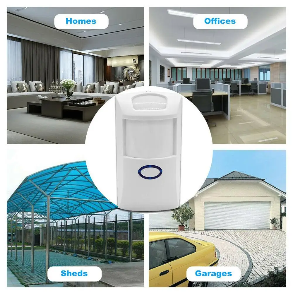 Smart WiFi Infrared Detectors Outdoor Wireless PIR Alarm Motion Sensor Compatible With Tuya/Smart Life APP Smart Home
Smart WiFi Infrared Detectors Outdoor Wireless PIR Alarm Motion Sensor Compatible With Tuya/Smart Life APP Smart Home