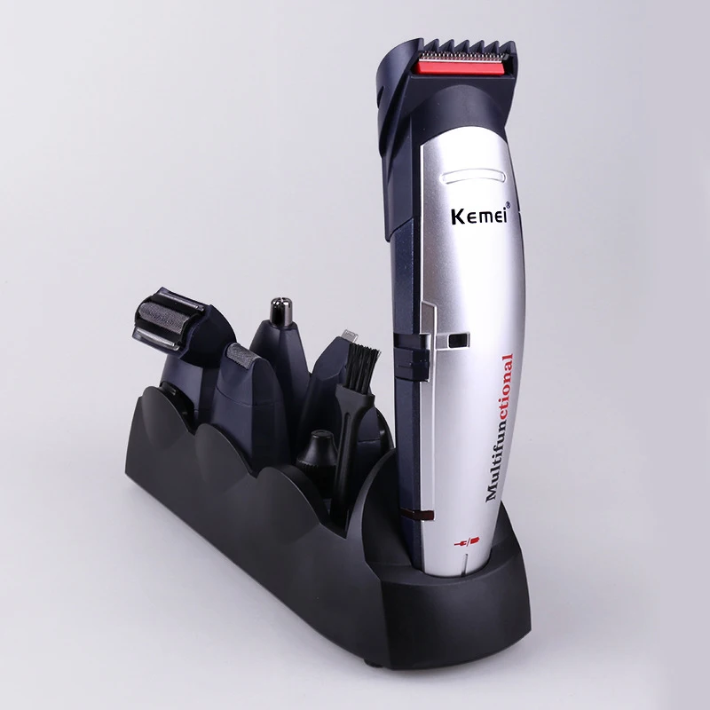 Kemei KM-560 5 in 1 Rechargeable Shaver Hair Trimmer Rechargeable Nose Hair Clipper Haircut Cutting Machine EU Plug
Kemei KM-560 5 in 1 Rechargeable Shaver Hair Trimmer Rechargeable Nose Hair Clipper Haircut Cutting Machine EU Plug
