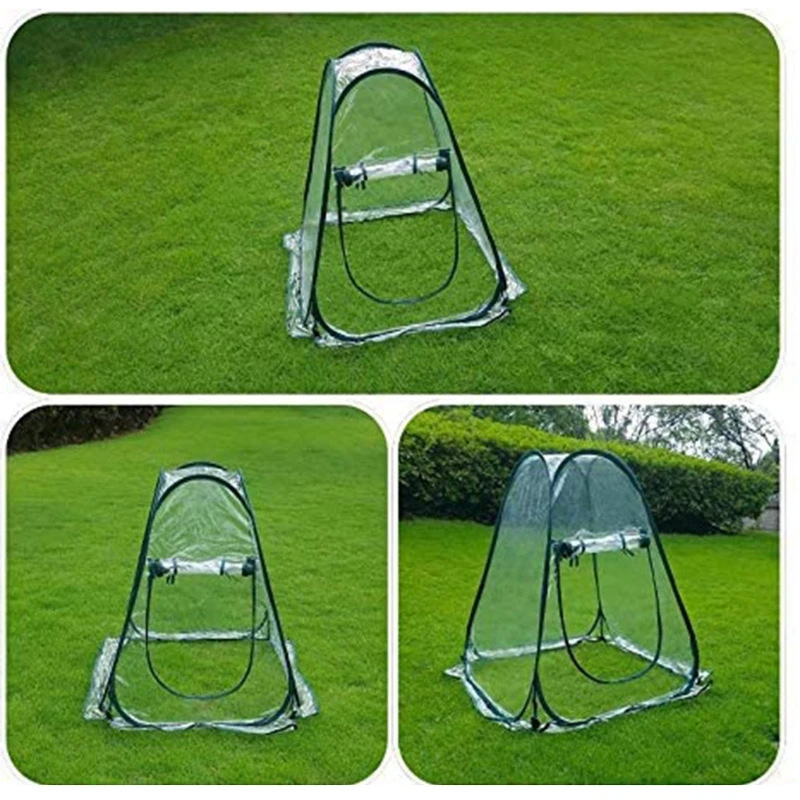 Mini Pop-up Foldable Greenhouse Indoor Outdoor Gardening Flowerpot Cover Backyard Flower Shelter Warm House
Mini Pop-up Foldable Greenhouse Indoor Outdoor Gardening Flowerpot Cover Backyard Flower Shelter Warm House