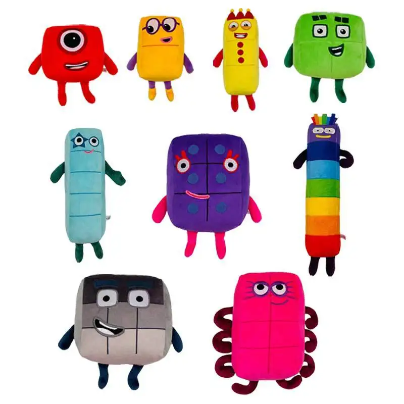 9 Style Numberblocks Plush Toys Educational Stuffed Number Blocks Toys Cartoon Figure Stuffed Plushies Children Gift
9 Style Numberblocks Plush Toys Educational Stuffed Number Blocks Toys Cartoon Figure Stuffed Plushies Children Gift