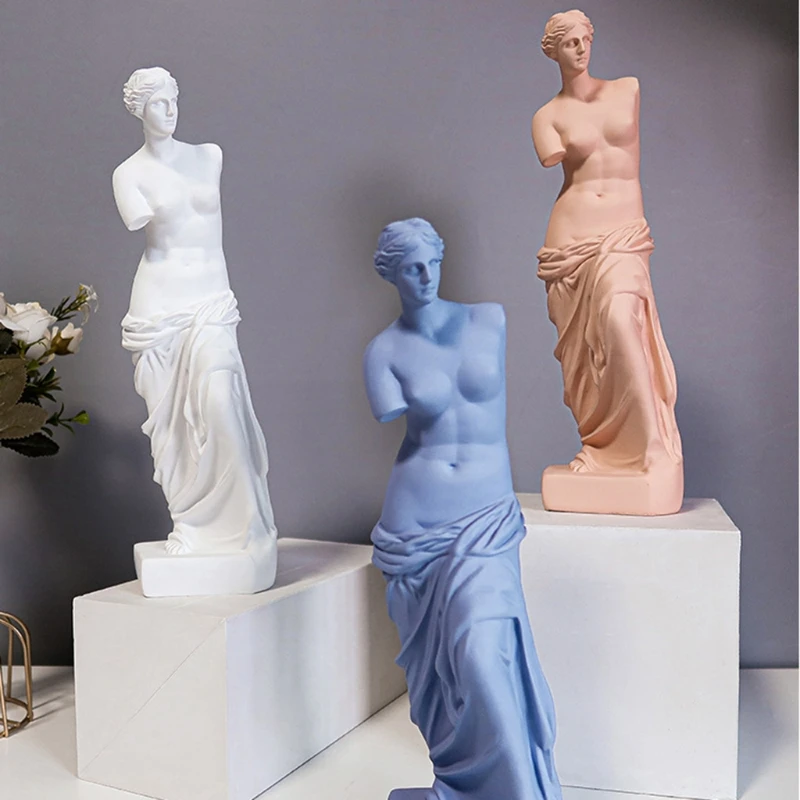 Venus De Milo Statue Abstract Resin Desktop Ornaments Sculpture Miniature Goddess Figurines Character Nordic Art Crafts
Venus De Milo Statue Abstract Resin Desktop Ornaments Sculpture Miniature Goddess Figurines Character Nordic Art Crafts