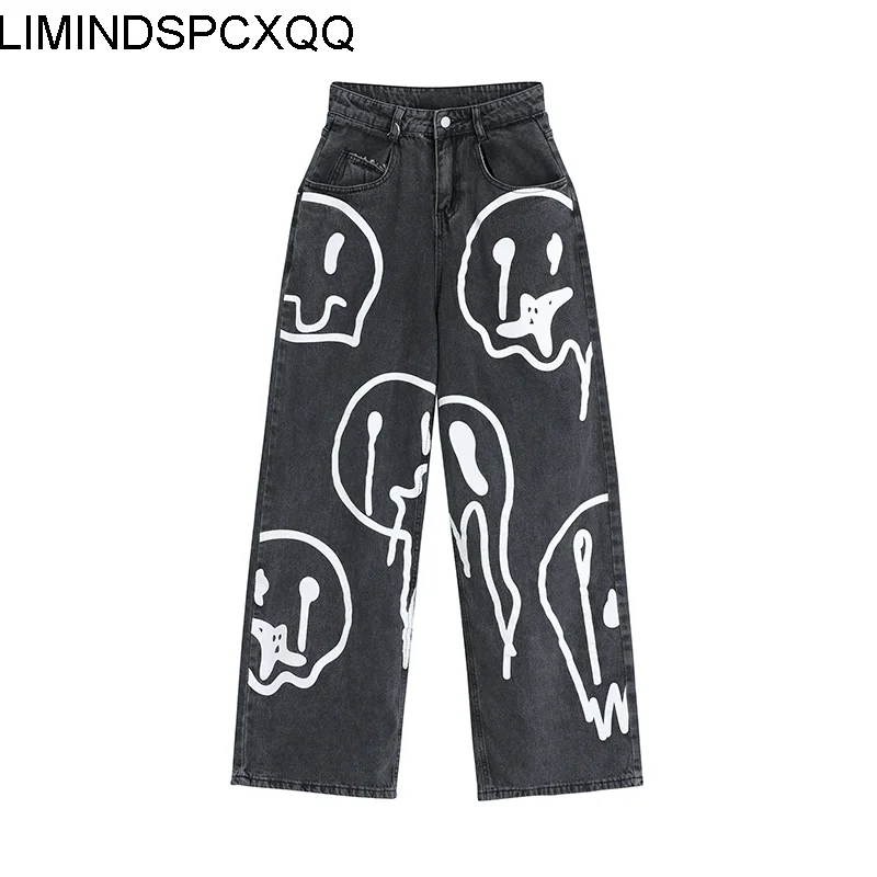 2021 New Spring Fashion Street Hip-Hop Korean Printing Wash Jeans Loose Casual Denim Wide Leg Pants Tight Women Long Trousers
2021 New Spring Fashion Street Hip-Hop Korean Printing Wash Jeans Loose Casual Denim Wide Leg Pants Tight Women Long Trousers
