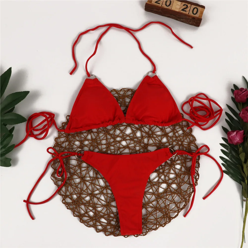 Women 2021 Solid Stripe Low Waist Bikini Sets Sexy Brazilian Push up Swimsuit Two Pieces Female Backless Swimwear Bathing Suits
Women 2021 Solid Stripe Low Waist Bikini Sets Sexy Brazilian Push up Swimsuit Two Pieces Female Backless Swimwear Bathing Suits