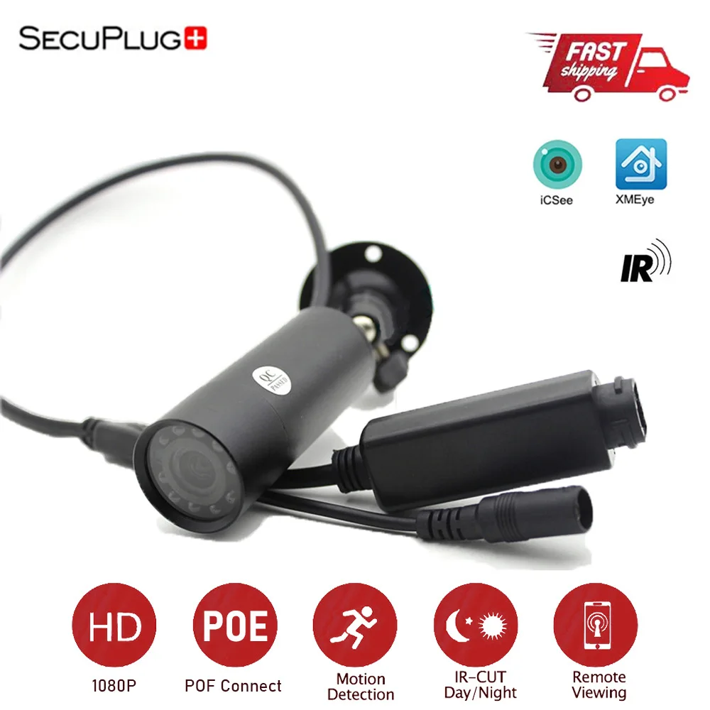 Low Lux 1080P POE Mini Waterproof Surveillance Network Onvif P2P Web Micro Bullet Mini IP Camera For Police Mine Industry
Low Lux 1080P POE Mini Waterproof Surveillance Network Onvif P2P Web Micro Bullet Mini IP Camera For Police Mine Industry