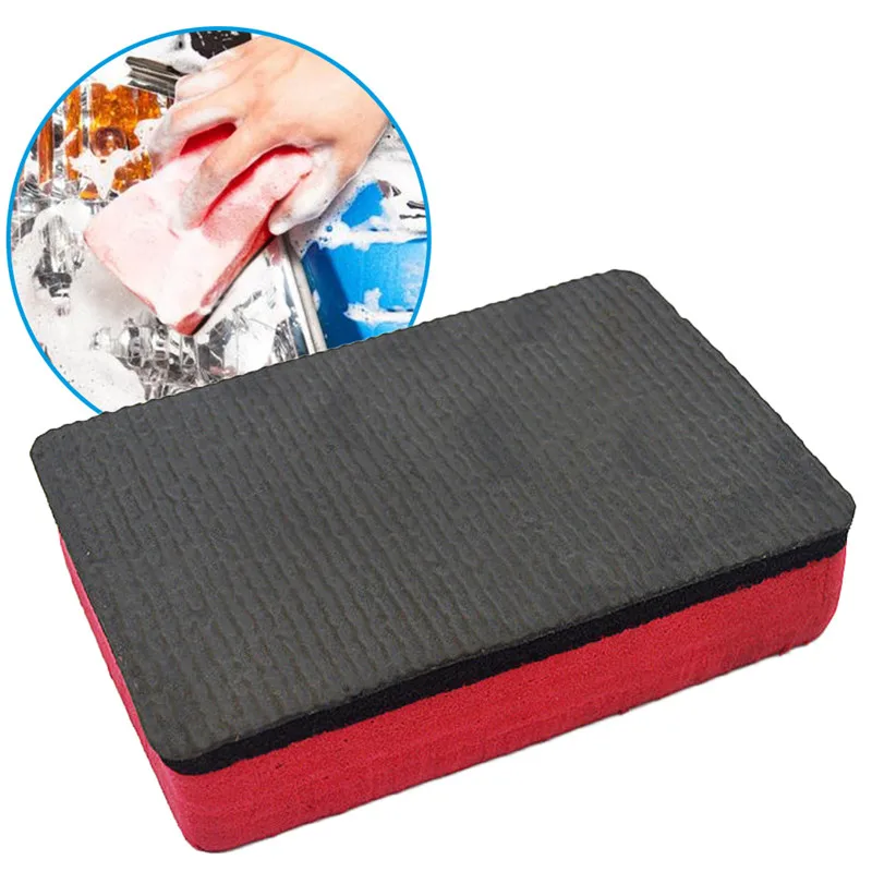 

Car Magic Clay Bar Pad Sponge Block Cleaning Eraser Wax Polish Pad Useful Tools
