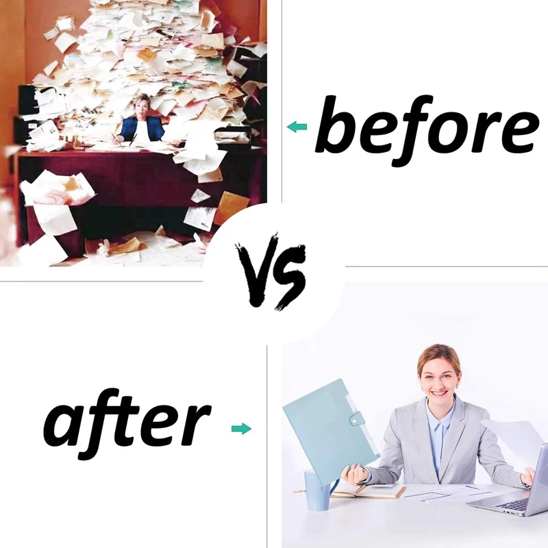 5 Pocket Expanding File Organizer, Folder with Snap Button Closure for A4 Letter Size Paper Document Waterproof (3 Pack)
5 Pocket Expanding File Organizer, Folder with Snap Button Closure for A4 Letter Size Paper Document Waterproof (3 Pack)