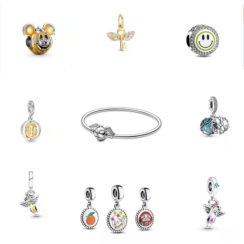 2021 new ladies jewelry original Pandora 925 sterling silver magic key pendant bracelet DIY designer feminine charm sterling sil
2021 new ladies jewelry original Pandora 925 sterling silver magic key pendant bracelet DIY designer feminine charm sterling sil