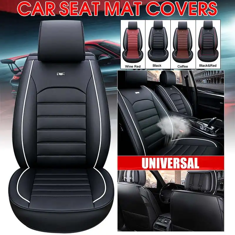 High Quality Car Seat Covers PU Leather Seat Cushion Breathable Split Bench Protection Covers Universal Fit for Auto Truck SUV
High Quality Car Seat Covers PU Leather Seat Cushion Breathable Split Bench Protection Covers Universal Fit for Auto Truck SUV