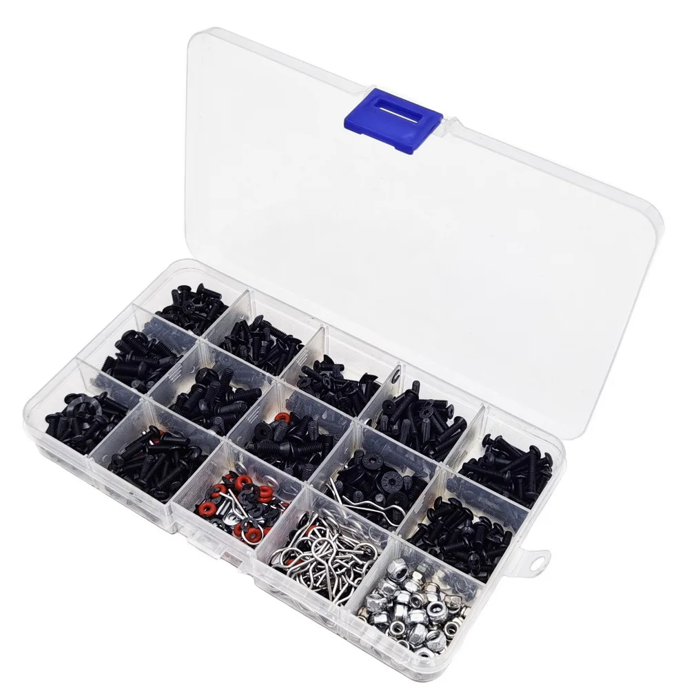 RC Parts Remote Control Model Toy Car Repair Tool Common Screw Set Empty Box with M3 Screws Storage Accessories
RC Parts Remote Control Model Toy Car Repair Tool Common Screw Set Empty Box with M3 Screws Storage Accessories