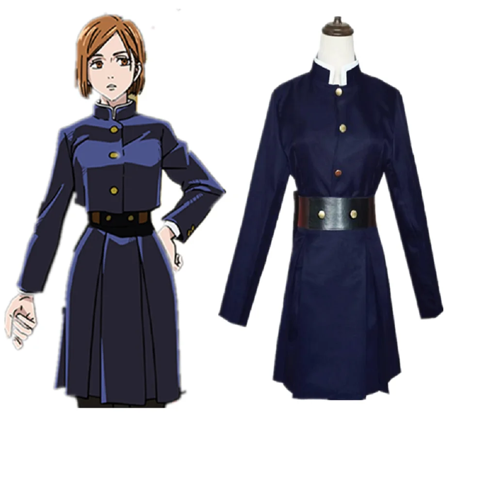 Unisex Anime Cos Jujutsu Kaisen Kugisaki Nobara Student Dress Suit Sets Uniform Cosplay Costumes Christmas Halloween Clothing
Unisex Anime Cos Jujutsu Kaisen Kugisaki Nobara Student Dress Suit Sets Uniform Cosplay Costumes Christmas Halloween Clothing