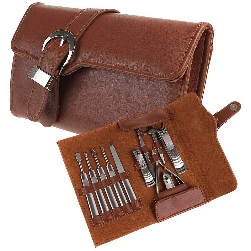 11pcs Manicure Set Professional Stainless Steel Nail Clippers Cuticle Nipper Tools Grooming Set Nail Care Dead Skin Pedicure
11pcs Manicure Set Professional Stainless Steel Nail Clippers Cuticle Nipper Tools Grooming Set Nail Care Dead Skin Pedicure