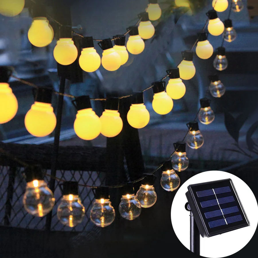 10/20/30 LED Globe Ball Solar String Light Xmas Wedding Party Festoon Ball Solar Light Commercial Grade Garden Garland Light
10/20/30 LED Globe Ball Solar String Light Xmas Wedding Party Festoon Ball Solar Light Commercial Grade Garden Garland Light