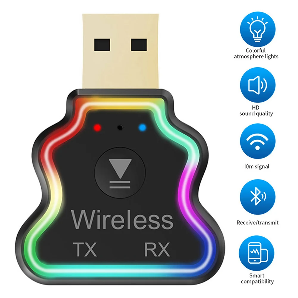 Bluetooth Receiver Transmitter Adapter 3 In 1 Wireless Audio USB Dongle for Car Handsfree TV PC MP3 Player Headphone
Bluetooth Receiver Transmitter Adapter 3 In 1 Wireless Audio USB Dongle for Car Handsfree TV PC MP3 Player Headphone