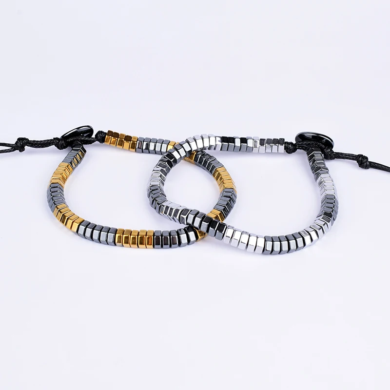 Fashion Couples Hematite Weave Bracelets Men Heal Depressure Charm Bracelets Women Handmade Energy Bracelet Lucky Lovers Jewelry
Fashion Couples Hematite Weave Bracelets Men Heal Depressure Charm Bracelets Women Handmade Energy Bracelet Lucky Lovers Jewelry