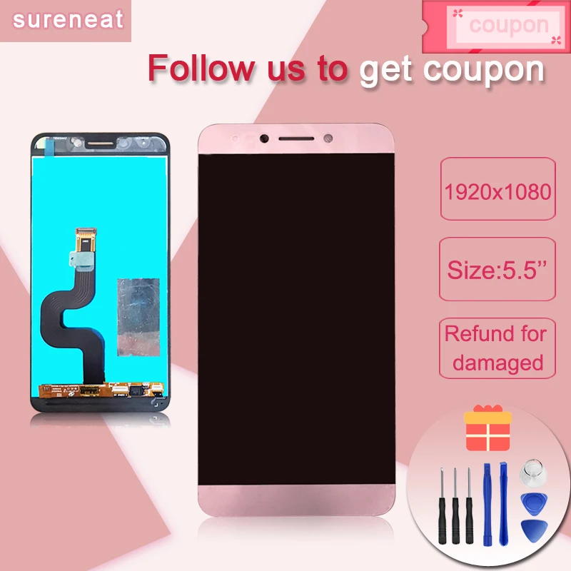 5.5 inch For Letv LeEco Le 2 Le2 Pro X620 X520 X526 X527 LCD Display+Touch Screen Digitizer Assembly Replacement
5.5 inch For Letv LeEco Le 2 Le2 Pro X620 X520 X526 X527 LCD Display+Touch Screen Digitizer Assembly Replacement