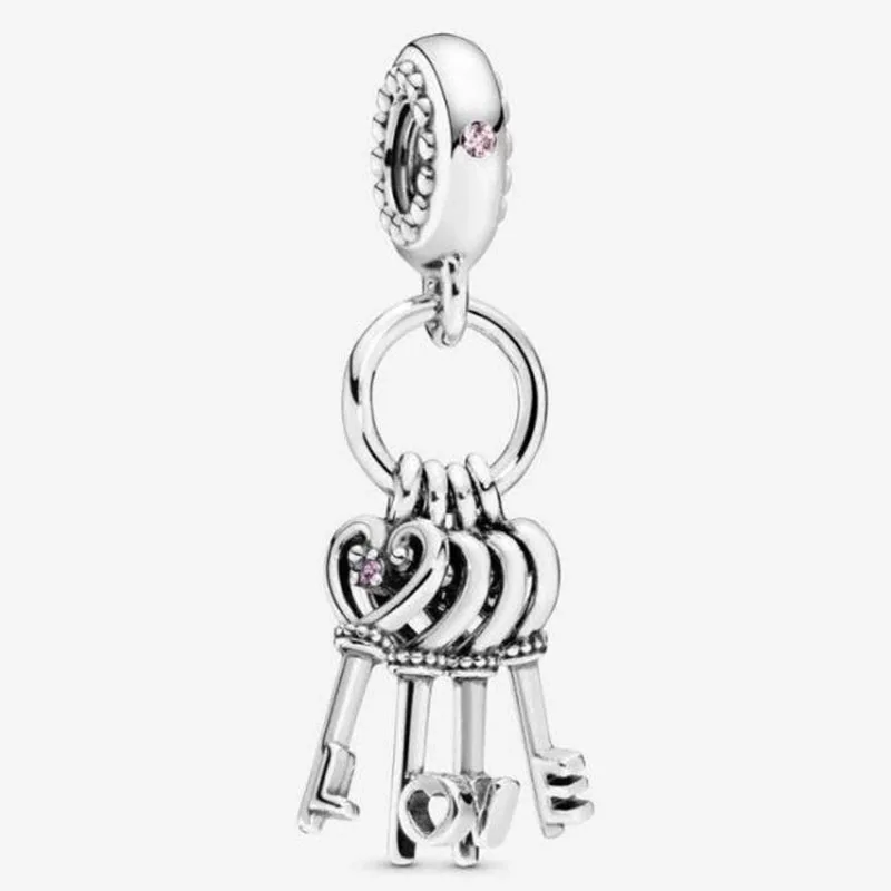 100% 925 Sterling Silver Charm New Love Key Pendant Fit Pandora Women Bracelet & Necklace Diy Jewelry
100% 925 Sterling Silver Charm New Love Key Pendant Fit Pandora Women Bracelet & Necklace Diy Jewelry