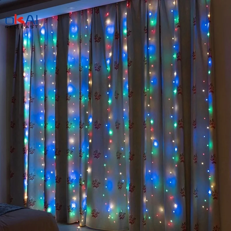 3MX3M 3X1M 3X2M Colorful lights Fairy Garland Outdoor Wedding Home Decoration lamps
3MX3M 3X1M 3X2M Colorful lights Fairy Garland Outdoor Wedding Home Decoration lamps