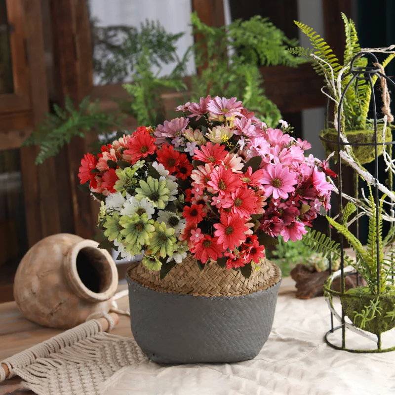 9 fork sunflower Artificial Flowers Bouquet High Quality Plastic Accessories Home Living Room Wedding Table Decoration Flower
9 fork sunflower Artificial Flowers Bouquet High Quality Plastic Accessories Home Living Room Wedding Table Decoration Flower
