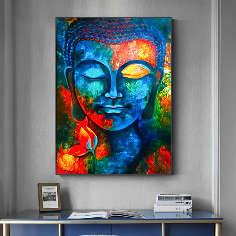Modern Buddhism Posters and Prints Wall Art Canvas Painting Wall Decoration Lord Pictures for Living Room Wall Frameless
Modern Buddhism Posters and Prints Wall Art Canvas Painting Wall Decoration Lord Pictures for Living Room Wall Frameless