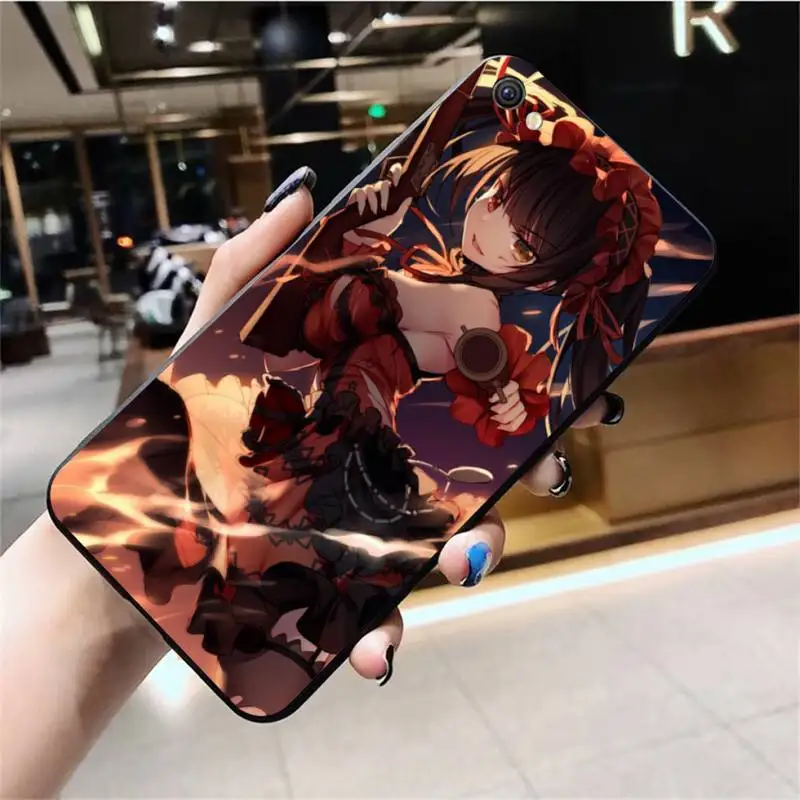 YJZFDYRM Tokisaki Kurumi аниме фото на заказ мягкая фотография для Vivo Y91c Y17 Y51 Y67 Y55 Y93 Y81S Y19 V17 vivo