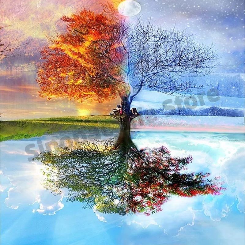 Four Season Tree of Life Custom Handmade Art Oil Abstract Decorative Wall Canvas Painting by Numbers For Living Roon Wall
Four Season Tree of Life Custom Handmade Art Oil Abstract Decorative Wall Canvas Painting by Numbers For Living Roon Wall